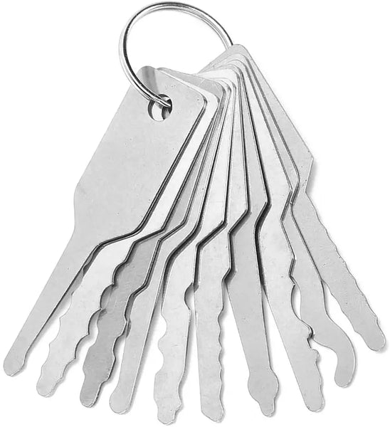 10 Jiggler Keys – 84 Lock Picks