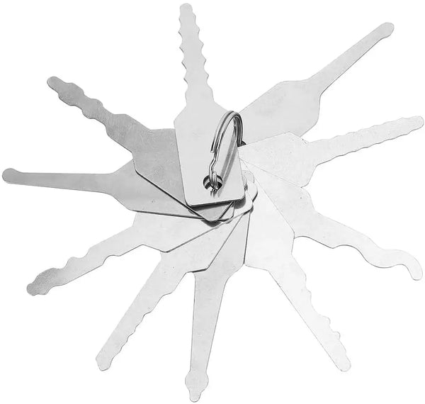 10 Jiggler Keys – 84 Lock Picks