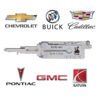 GM Vehicles Lishi - GM37 B106