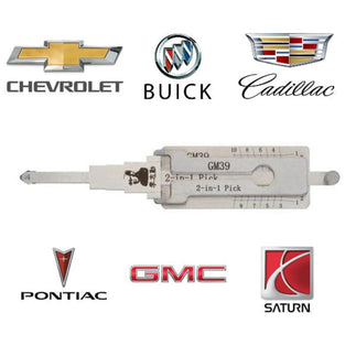 GM Vehicles Lishi - GM39 B102